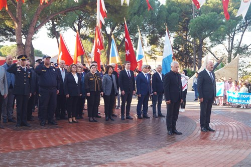 İlçemizde 10 Kasım ATATÜRK' ü Anma Töreni  Düzenlendi.